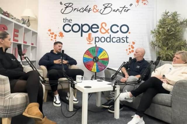 Corporate Podcasting featuring the Cope family - Annie, James, Daren and Susan