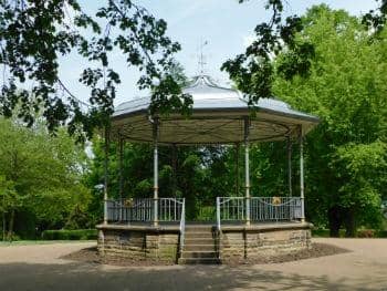 The bandstand at Victoria Park, Ilkeston, will host concerts by Ilkeston Brass Band and Derwent Valley Wind Band during the summer.