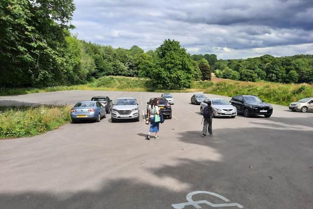 A car park and drive at Thornbridge Hall were built without planning permission.