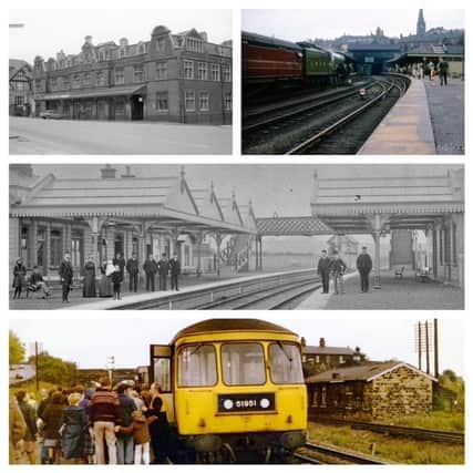 The lost railway stations of the Chesterfield area. Images: Philip Cousins.