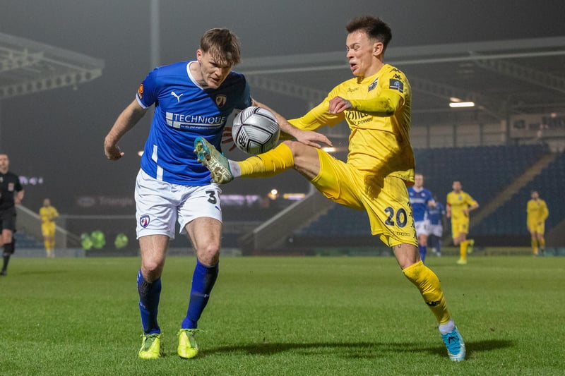 Chesterfield have not conceded a goal while Kerr has been on the pitch in his five appearances for the club.