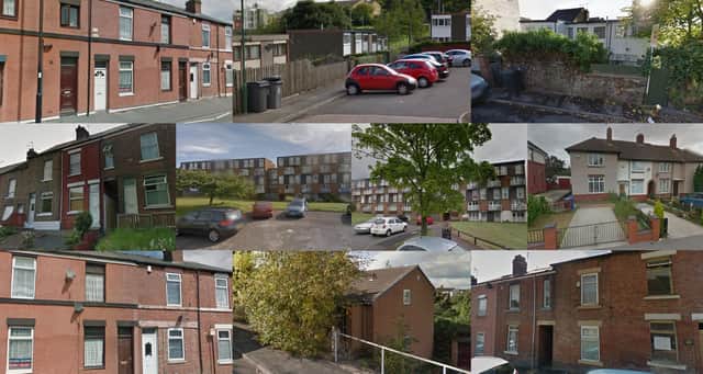The 10 cheapest homes sold in Sheffield so far in 2020. Pictures: Google.