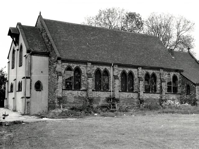 St andrews Church Barrow Hill, Staveley in 1986.