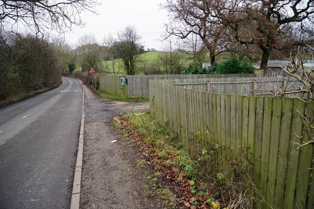 Council chiefs have given the green light for a new Traveller site close to this area of Danesmoor.