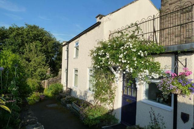 This two bedroom cottage has "superb"  views and is marketed by Grants of Derbyshire, 01629 828078.