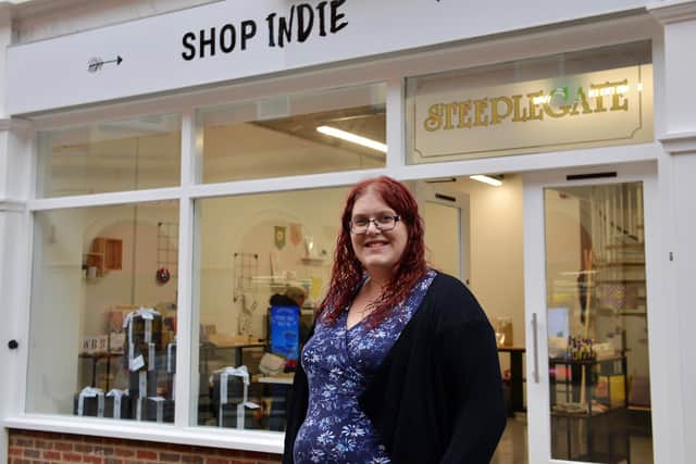 Independent giftware and home decor shop, Shop Indie, will reopen on Wednesday.  Pictured is owner Lisa Swift