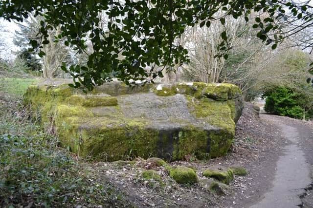 Hurst Farm Heritage Trail - the Wishing Stone