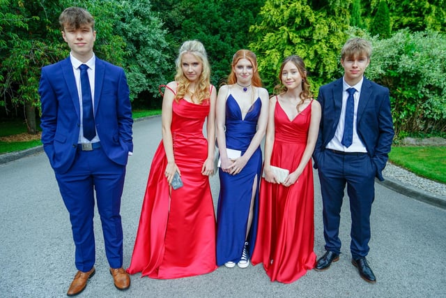 Harry Townsend, Rose Oliver, Leah Bown, Hattie Kitchen and James Milward-Wright.