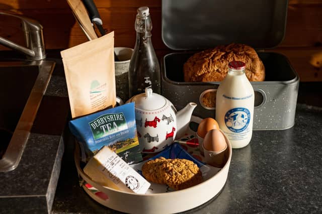 Enjoy a welcome pack of delicious local responsibly-sourced goodies