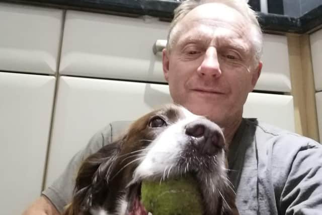 Phil believes trusting pooch Lucky was enticed into the back of a passing vehicle