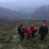 A group of walkers got hypothermia after they became lost on the top of Kinder Scout in the Peak District.