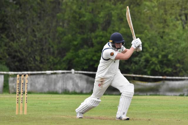 Harry Wilmott hit a half-century for Chesterfield in the National Club Championship. Photo: Carl Jarvis.