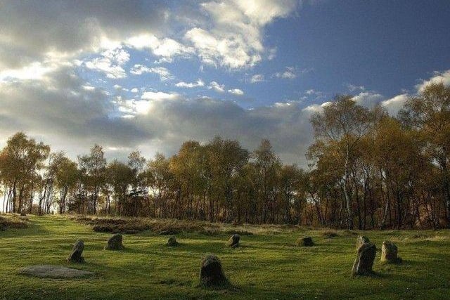 Go on a history trail and discover the Nine Ladies Stone Circle, built in the Bronze Age and believed to symbolise women who were turned to stone for dancing on a Sunday. The monument is a popular place for gatherings to celebrate the summer and winter solstices.
