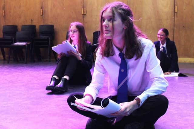 Pupils will get feedback from the National Theatre Company