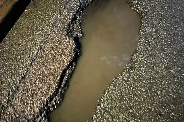 A number of people have raised concerns over the condition of Works Road - with Derbyshire County Council repairing a particularly bad pothole along the route.