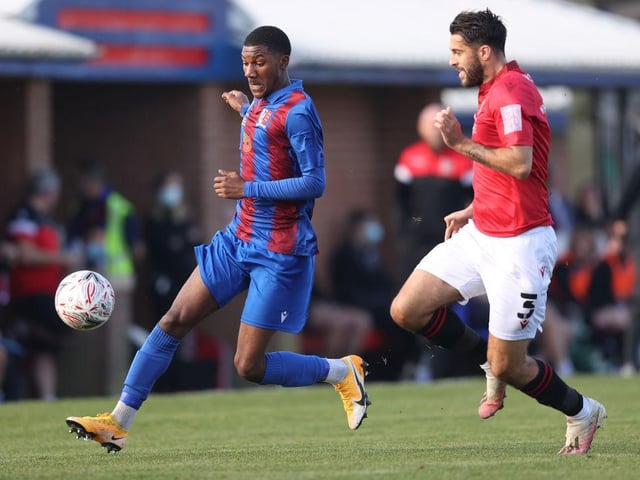 It was Hendrie's desperate lunge that cost his side a penalty in the dying stages against Newport County, and his problems were only compounded by a second yellow card that saw him dismissed at Rodney Parade. (Photo by James Chance/Getty Images)