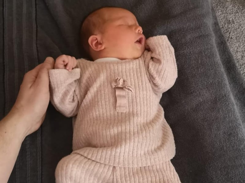 Kirsty Davis, said: "Darcy Annette Davis born 4/02/21 it's hard with not having friends and family come over and see them face to face but you have to keep them safe and technology is amazing these days and can face time etc.
Like any new parent you are finding your bearings and with Covid-19 I think it gives you more time with the little one and learn their tricks etc! Which has done us a favour before sharing them to soon, than you would if the restrictions weren't in place! If that makes sense.
Chesterfield Royal Hospital NHS FT & Royal Primary Care maternity unit was amazing! They have been given a lot slack and I was worried with reading all the comments with my partner not being allowed to be there! But everyone experience is different but we couldn't praise them enough and was amazing with us! He was there from start to finish."