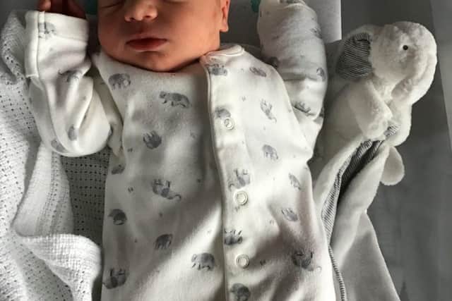 Baby William was the first to be welcomed in 2022 by first time parents Laura Charlesworth and partner David Charlesworth