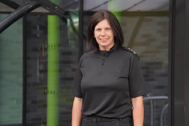 Chief Inspector Katie Andrew - who is not only responsible for the command teams in Chesterfield, Bolsover and North East Derbyshire, but also a bronze public order commander, tactical firearms commander, critical incident manager - has been with Derbyshire Constabulary for nearly 26 years (Photo: Derbyshire Constabulary)
