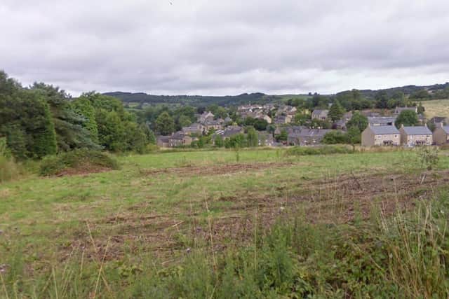 The site where the homes will be built