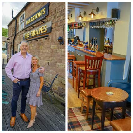 A retired Major Mark Rimmington and his partner Viv Thomas have taken over the Grapes pub in Belper on June 29 and are have already made loads of positive changes.