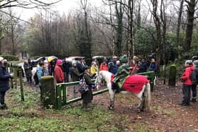 Save Farley Moor Wood Campaigners Turned Out In Force In Opposition To The Holiday Park Scheme, Near Matlock