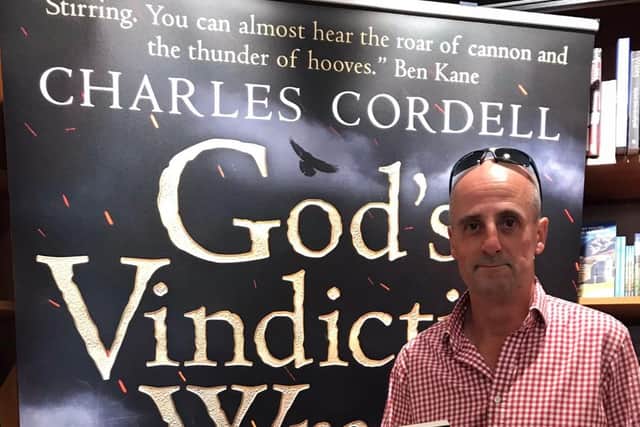 Author Charles Cordell places a Castleton miner at the centre of his civil war drama.