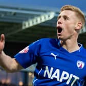 Eoin Doyle spent two years at Chesterfield before joining Cardiff City.