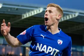 Eoin Doyle spent two years at Chesterfield before joining Cardiff City.