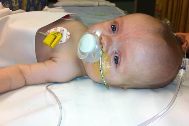 Zachary has depended on the care at Sheffield Children's throughout his life