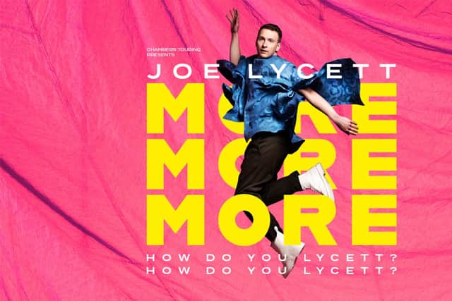 Joe Lycett will perform at Sheffield City Hall on April 15 and 16, 2022.