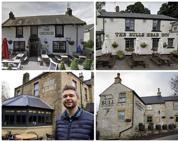 These pubs are all recommended for their great views.
