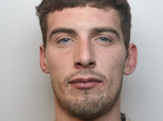 Wright, 22, was jailed for 15 months after leading police on a dangerous high-speed pursuit in an Audi through residential areas for the second time in under two years.
The defendant was previously handed 10 months jail suspended for two years for similar dangerous driving in July 2020.
CCTV footage of the chase through Alfreton town centre showed Wright zooming through residential neighbourhoods at speeds of up to 50mph.
He could be seen shooting through red lights and going the wrong way around a roundabout - while a pedestrian was forced to jump out of his way as he sped along.