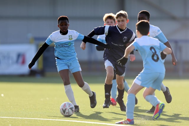 Bearwood Panthers U14s v AFC Eastney, Mid Solent Youth League. Picture: Chris Moorhouse