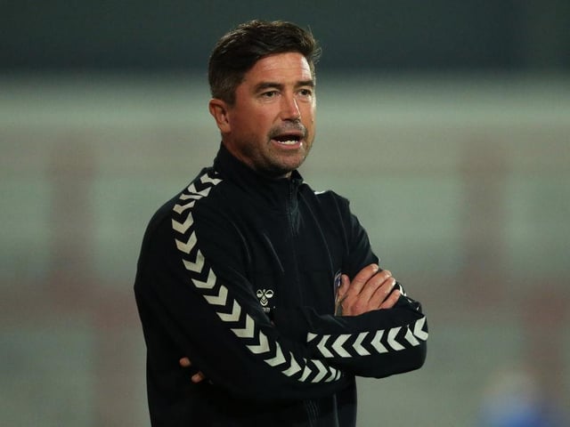 The Oldham Athletic boss will have been delighted to see his side pull off such an eye-catching result when they beat Cambridge United over the weekend. The result moved Athletic to within five points of the play-off places, and if they can keep pulling out performances like this one, they could be dark horses. (Photo by Charlotte Tattersall/Getty Images)