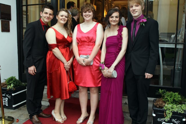 NDET 5-7-12 MC 5
Netherthorpe School's 6th form prom at Ringwood Hall. Liam Masterson, Emily Holmes, Laurisa Robson, charlotte Moore and Adam Whybrow.