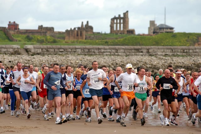 It's a big field for the 2003 Pier To Pier race. Were you one of the competitors?