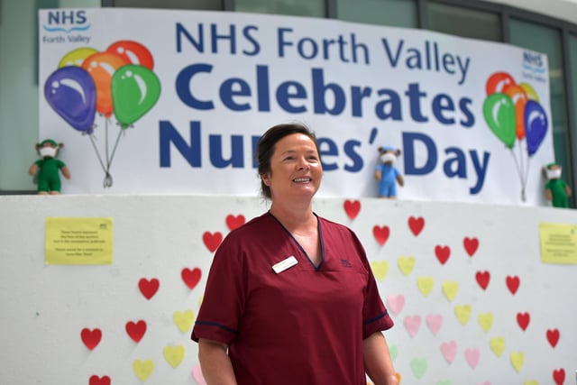 NHS Forth Valley's top nurse, Professor Angela Wallace