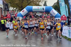 The event always attracts a big number of runners and spectators
