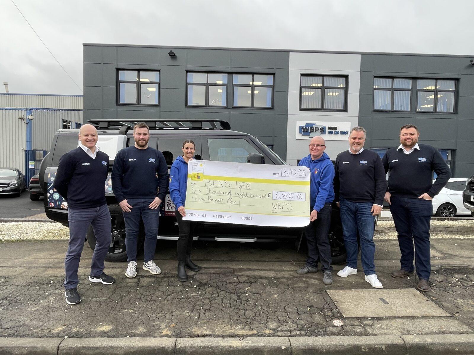 Team WB’s Drive Raises 7K for Local Charity, Ben’s Den