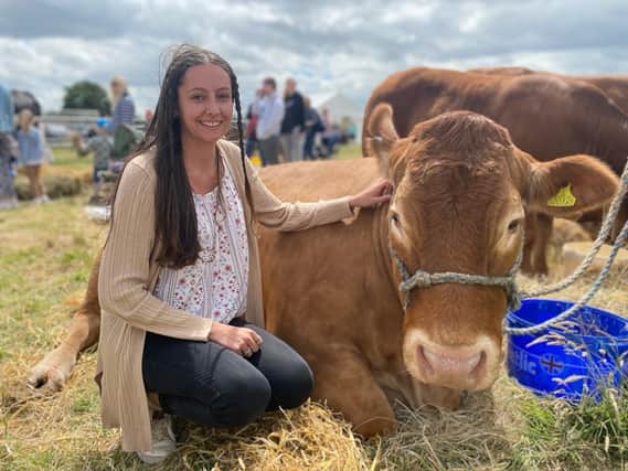 Get up close to livestock at Derbyshire County Show.
