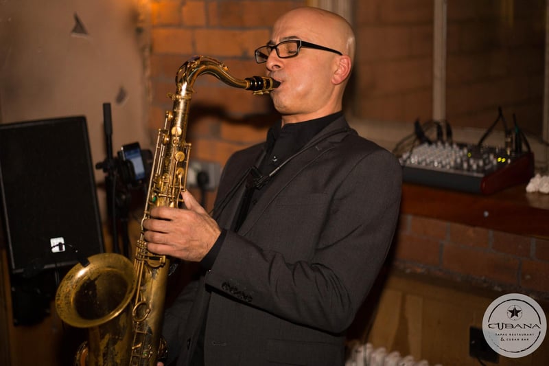 Live music this weekend at Cubana in Leopold Square includes Saturday's Bottomless Brunch with music from 1.30pm-4pm  with saxophonist Piero Tucci, pictured. He plays upbeat jazz, soul, R&B and funk. Soulful singer Katie Stewart performs in the Tapas Restaurant at 9pm-11pm and pianist and singer Joel White plays soul, blues, jazz and indie classics from 11pm-1am. On Sunday, singer Dee Dee performs classic soul, blues and jazz at Bottomless Brunch, then Trish Heenan and Nigel Chapman provide easy listening chill-out jazz vocals and piano in the cocktail bar from 8.30pm-10.30pm.
