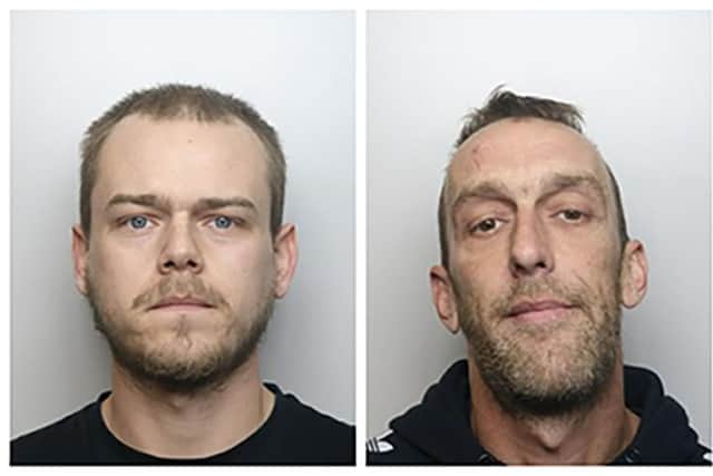 James Sheridan and Jamie Dyer have been jailed for drug dealing in Chesterfield.