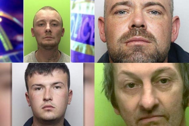 Criminals jailed by courts for serious Derbyshire offences