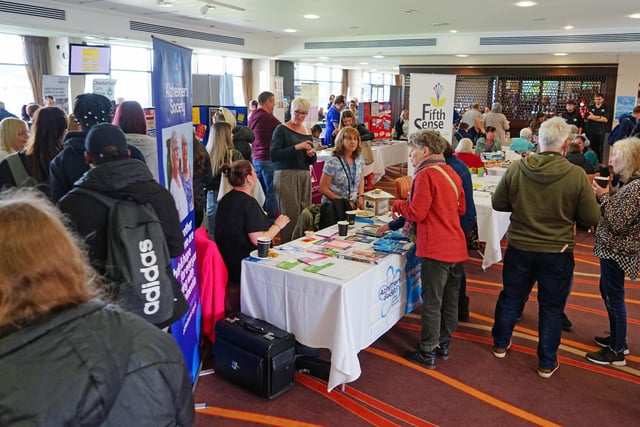 Dementia Friendly Chesterfield host a Memory Market Place event at Chesterfield Football Club's ground, toraise awareness and help support local people living with dementia.