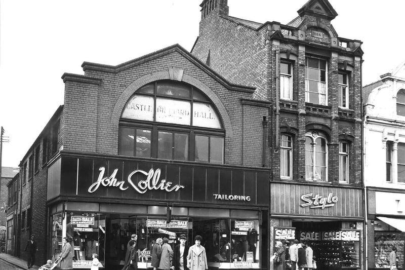 John Collier's shop in High Street West was in the picture in August 1967. Does this bring back great memories? Photo: Bill Hawkins.