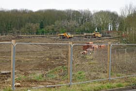 Work has started at the Holme Hall site, off Linacre Road