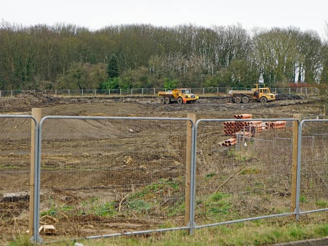 Work has started at the Holme Hall site, off Linacre Road