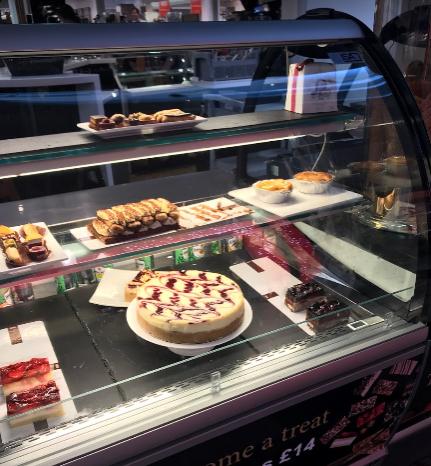 Enjoy a variety of tasty treats and hot drinks freshly prepared at Cafe Rizzoli.