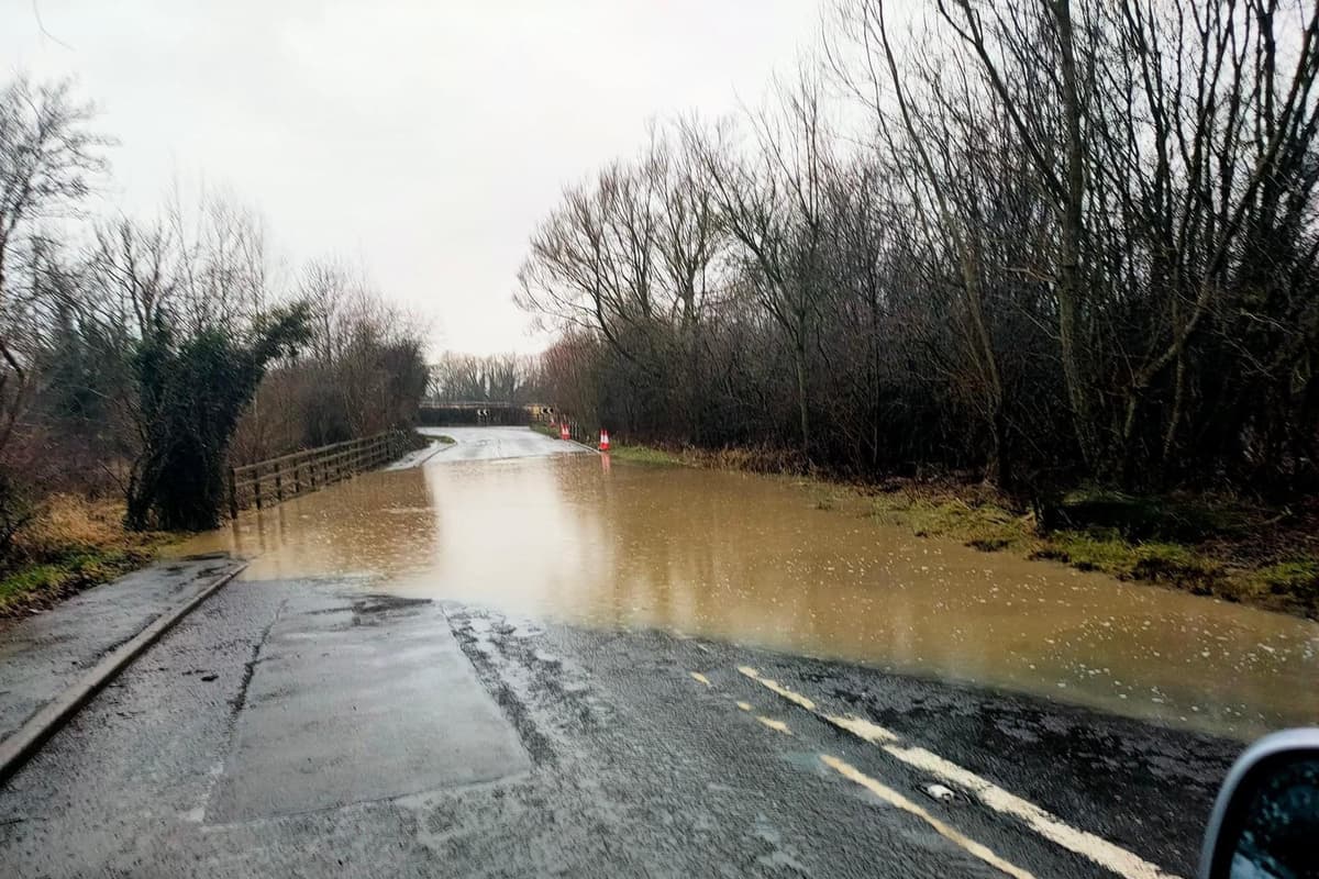 Derbyshire floods: Live updates as Storm Henk leaves roads closed and flood warnings across the county 